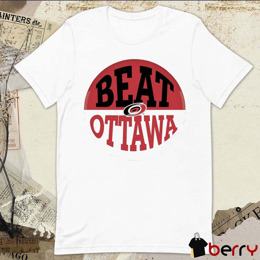 2026 Carolina Hurricanes Beat R1 City Ottawa t-shirt