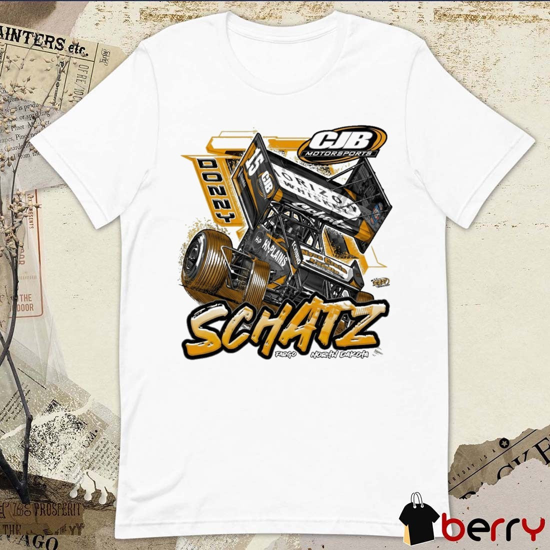 2026 Donny Schatz CJN Motorsports Morizon Whisken Fargo North Dakota t-shirt