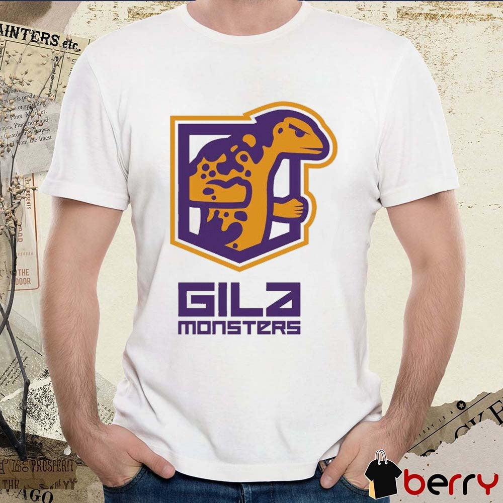 2026 Eastern Arizona Gila Monsters Logo t-shirt