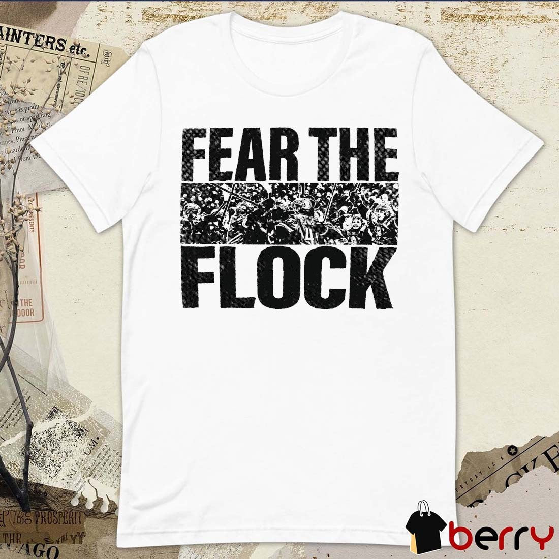 2026 Fear The Flock Fowl Towels Game 3 Anaheim Ducks Fly Together t-shirt