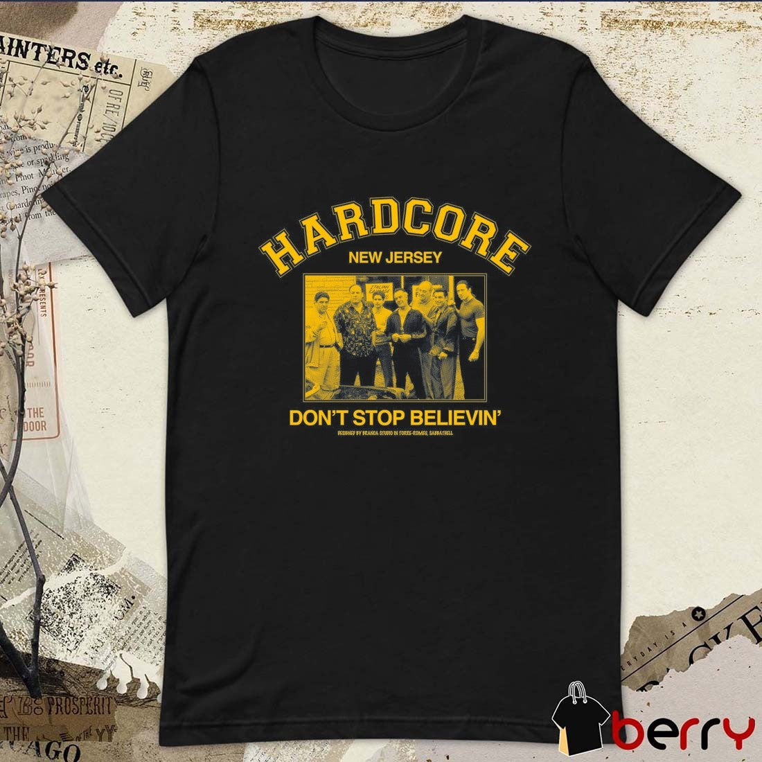 2026 Hardcore New Jersey Don’t Stop Believin’ t-shirt