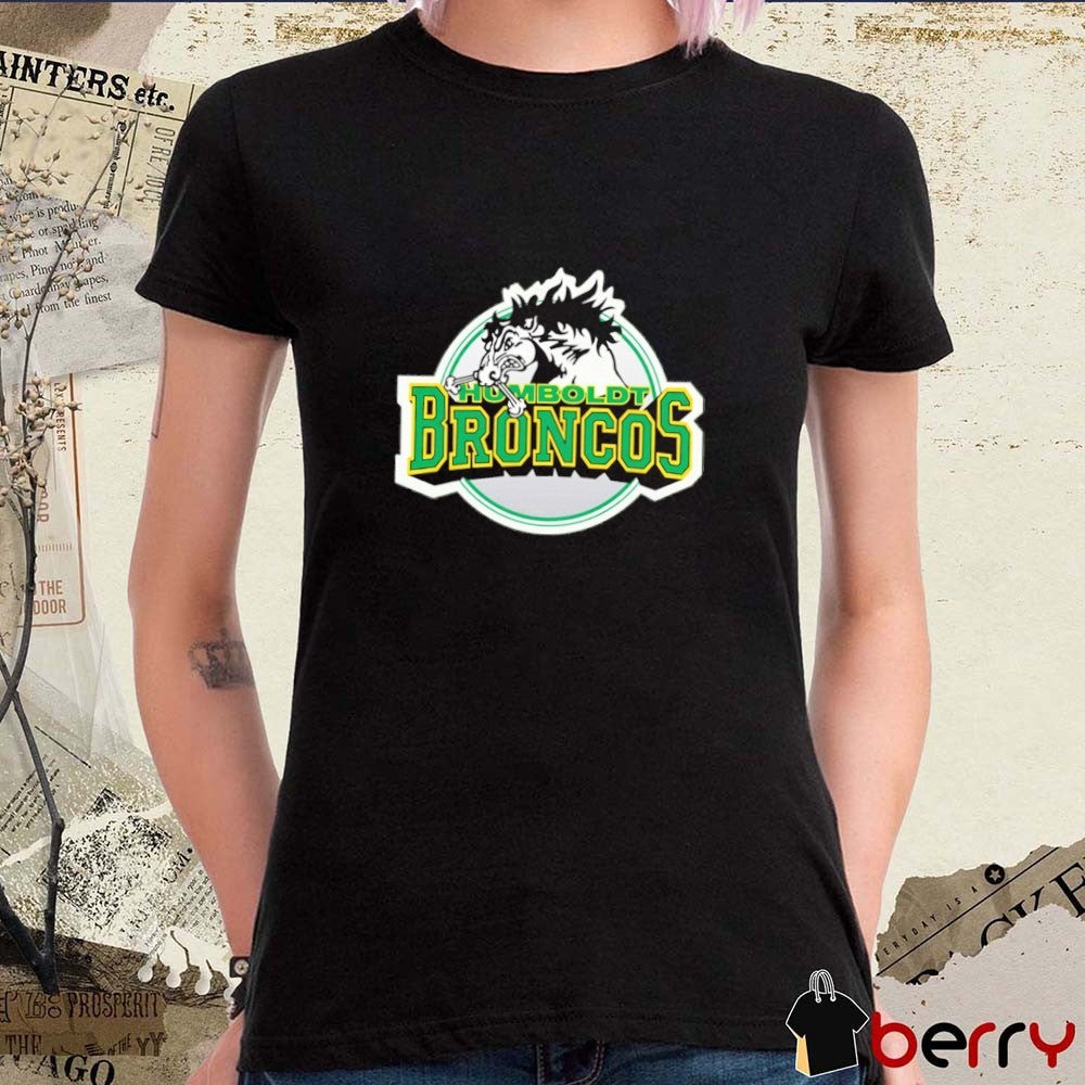 2026 Humboldt Broncos Ice Hockey Humboldt, Saskatchewan Logo t-shirt
