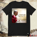 2026 I Stand With Pope Leo XIV And I Stand For Peace Saints Of Today Poster t-shirt