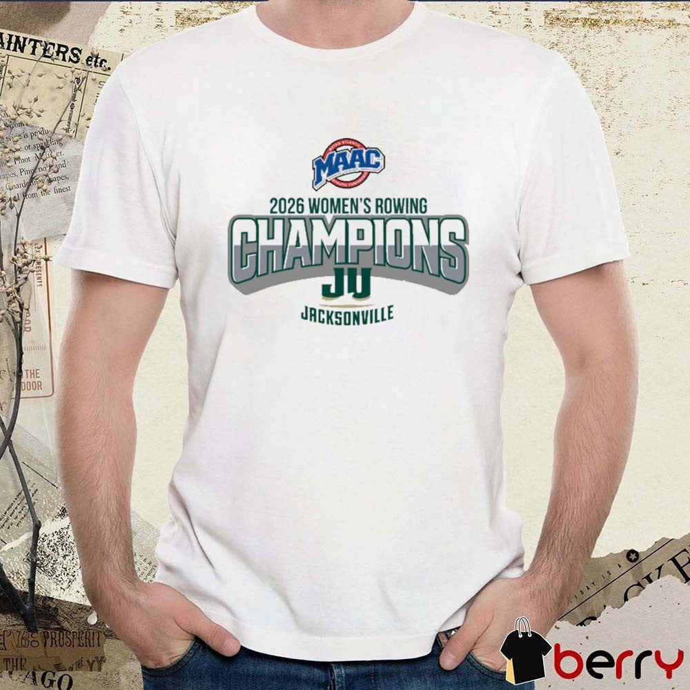2026 MAAC Jacksonville University Women’s Rowing Champions LST t-shirt
