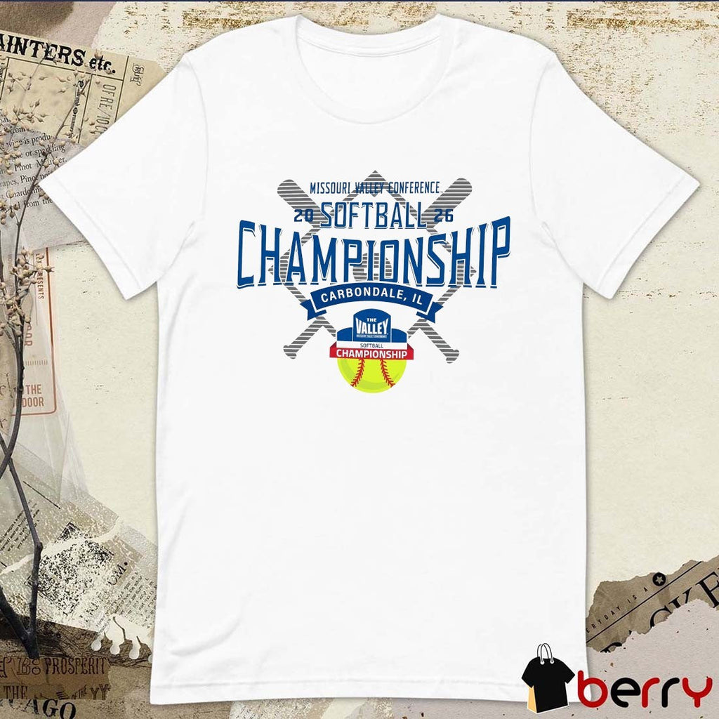 2026 Missouri Valley Conference Softball Championship May 7-9 Carbondale IL Logo t-shirt