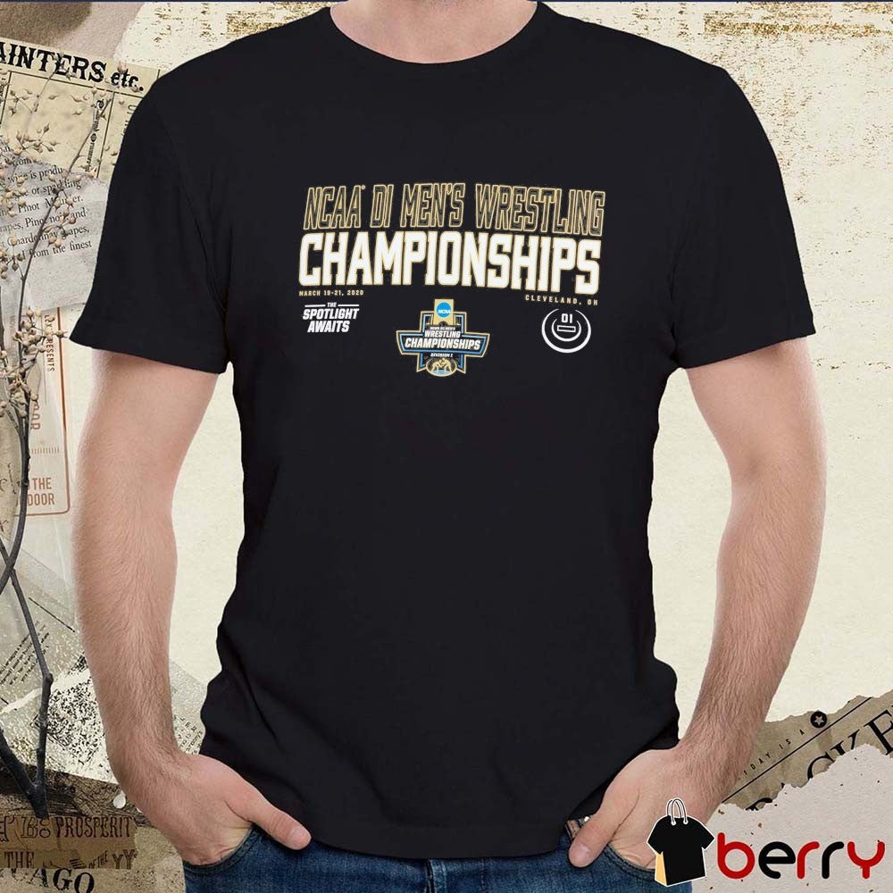2026 NCAA DI Men’s Wrestling Championships Cleveland, Ohio March 19-21, 2026 t-shirt