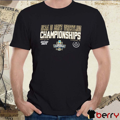 2026 NCAA DI Men’s Wrestling Championships Cleveland, Ohio March 19-21, 2026 t-shirt
