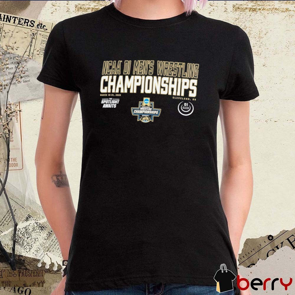 2026 NCAA DI Men’s Wrestling Championships Cleveland, Ohio March 19-21, 2026 t-shirt