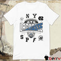 2026 NCAA Division I Men’s Lacrosse Championship Quarterfinals Teams Black and White Logo t-shirt