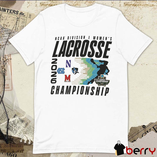 2026 NCAA Division I Women’s Lacrosse Championship Teams Logos t-shirt