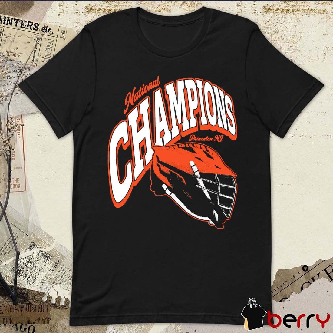 2026 NCAA Lacrosse National Champions Princeton NJ Princeton Tigers t-shirt