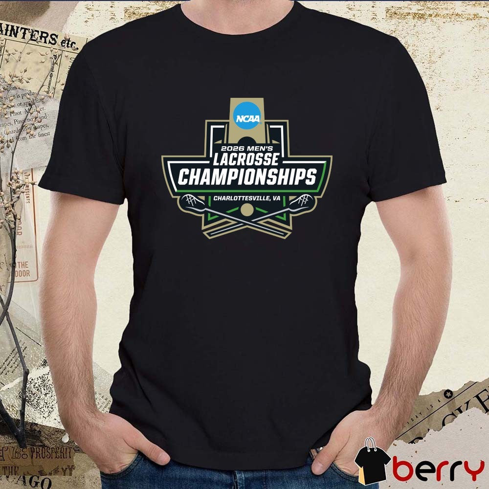 2026 NCAA Men’s Lacrosse Championships New Logo t-shirt