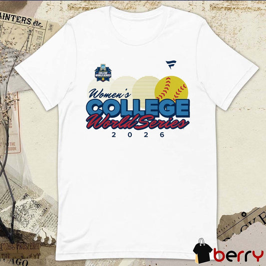 2026 NCAA Softball Women’s College World Series First Base Finesse t-shirt