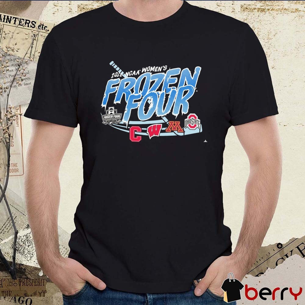 2026 NCAA Women’s Frozen Four University Park, PA Wisconsin, Minnesota, and Ohio State t-shirt