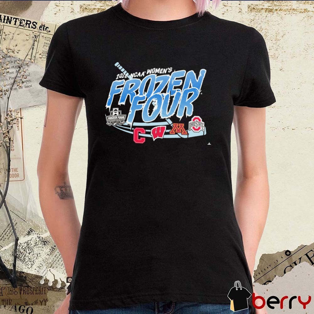 2026 NCAA Women’s Frozen Four University Park, PA Wisconsin, Minnesota, and Ohio State t-shirt