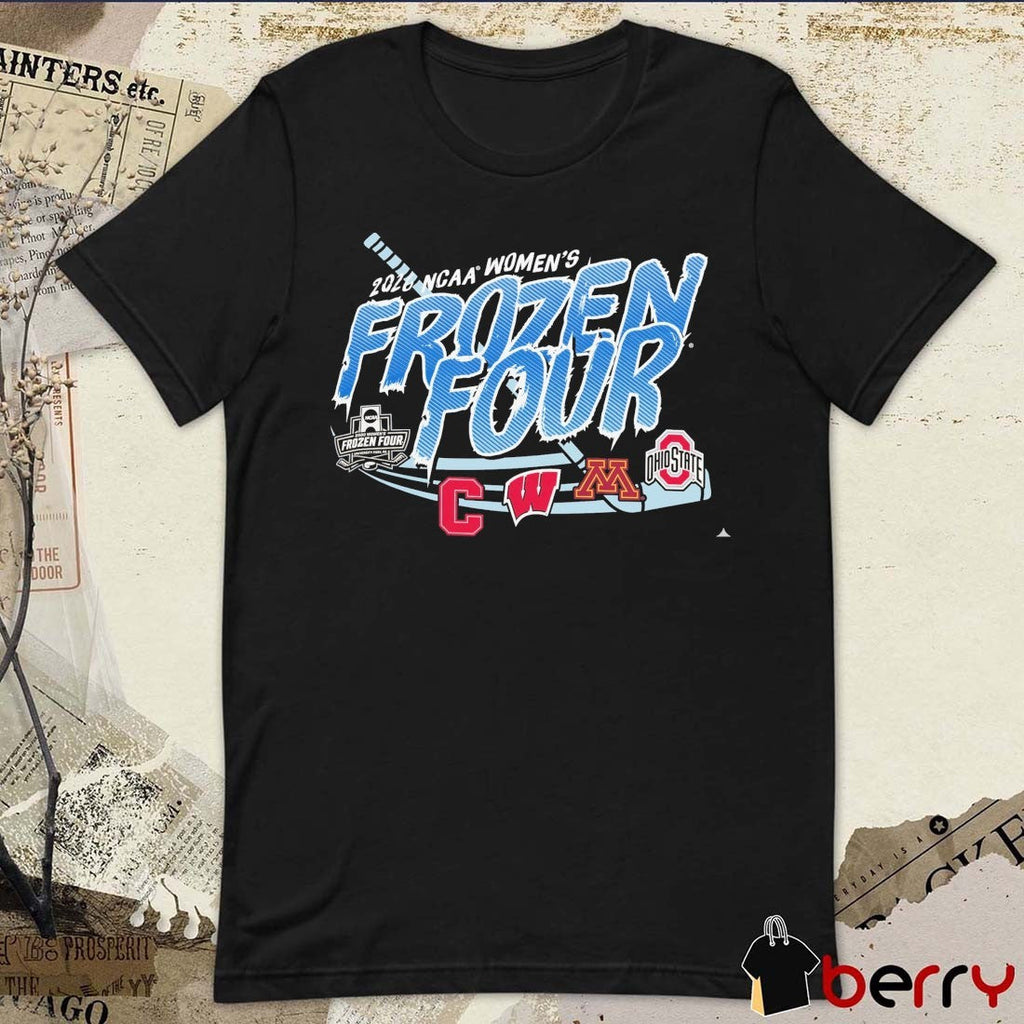 2026 NCAA Women’s Frozen Four University Park, PA Wisconsin, Minnesota, and Ohio State t-shirt