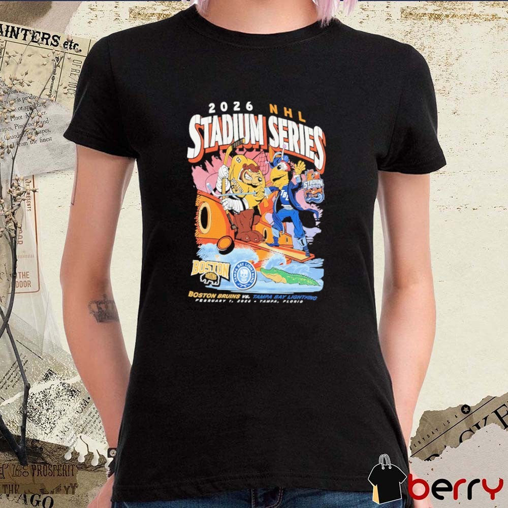 2026 NHL Stadium Series Boston Bruins Vs Tampa Bay Lightning February 1 2026 t-shirt