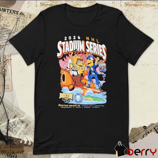 2026 NHL Stadium Series Boston Bruins Vs Tampa Bay Lightning February 1 2026 t-shirt