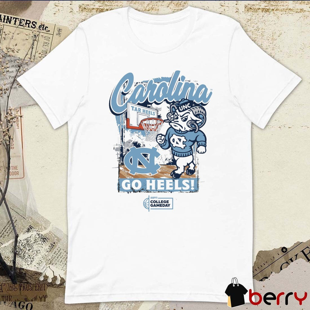 2026 North Carolina Tar Heels College Gameday Go Heels Mascot t-shirt