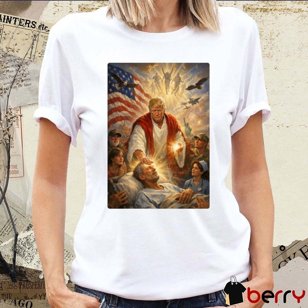 2026 Pope Leo XIV President Trump Jesus Christ Artwork t-shirt