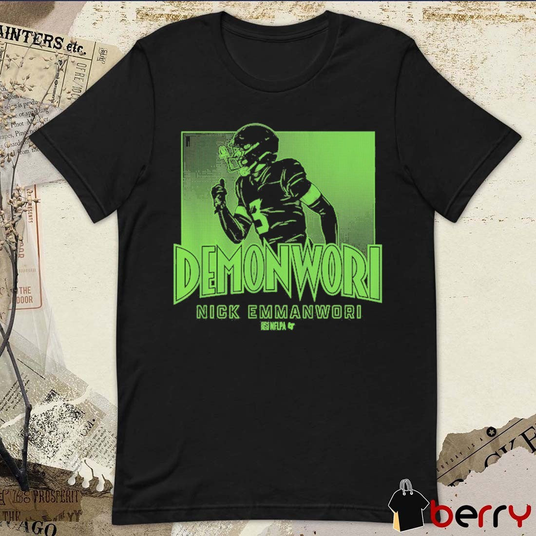 2026 Seattle Seahawks Football Nick Emmanwori Demonwori t-shirt