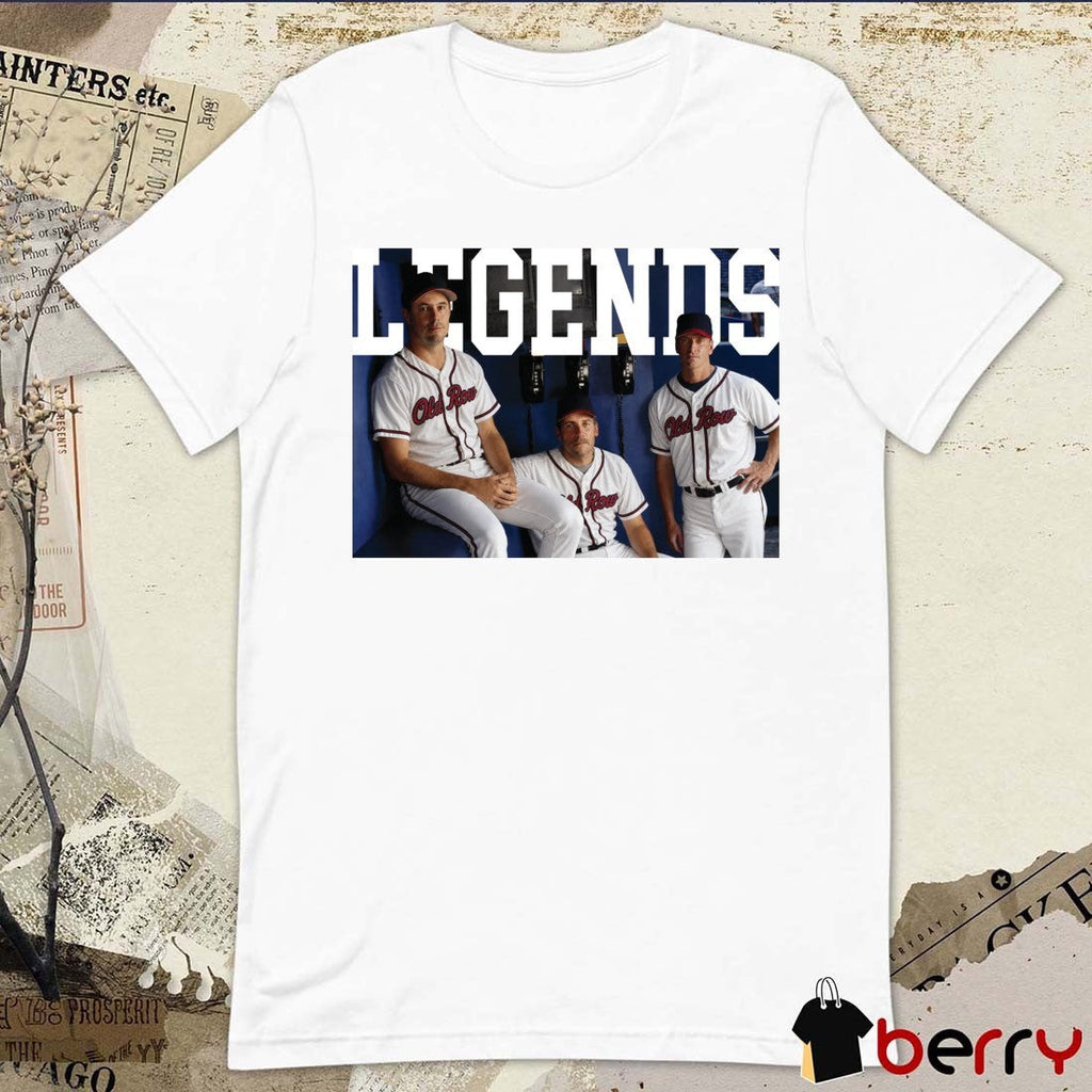 2026 The Big Three Tom Glavine, Greg Maddux, and John Smoltz Atlanta Braves t-shirt