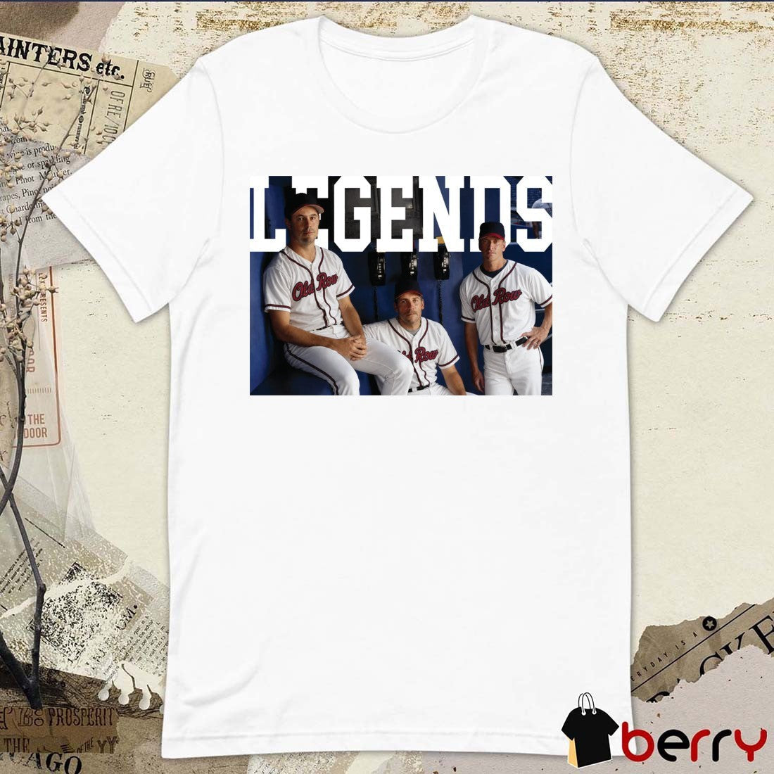 2026 The Big Three Tom Glavine, Greg Maddux, and John Smoltz Atlanta Braves t-shirt