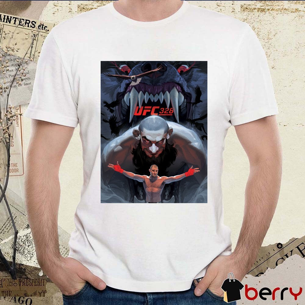 2026 UFC328 Artist Series Poster t-shirt