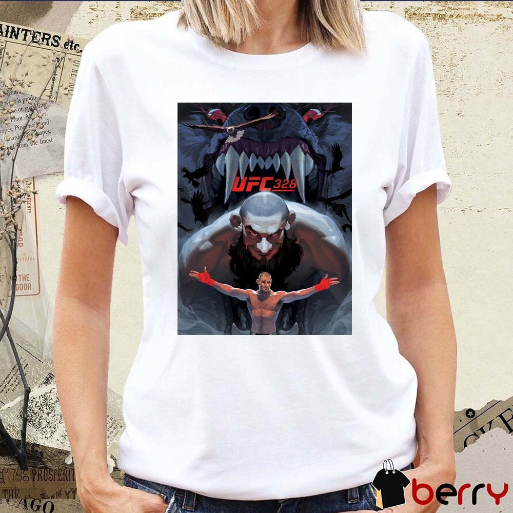 2026 UFC328 Artist Series Poster t-shirt
