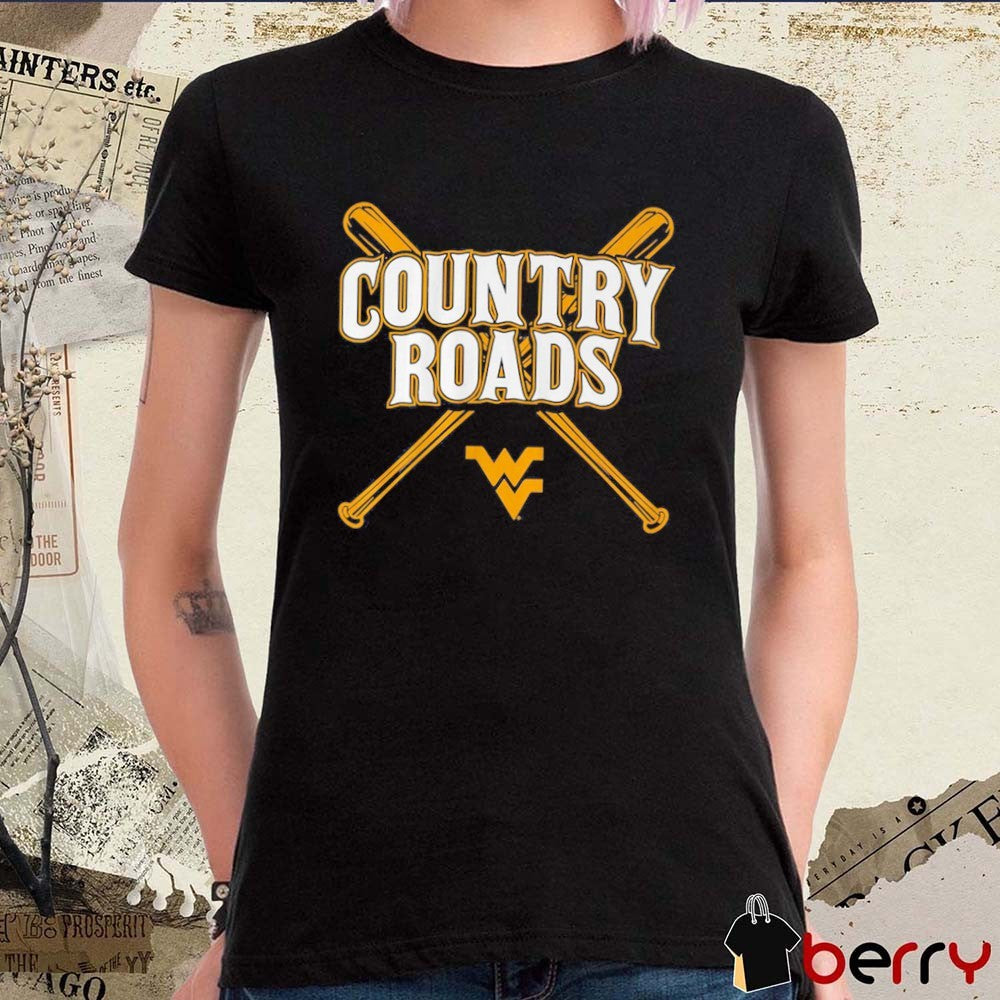 2026 West Virginia Mountaineers Baseball Country Roads t-shirt
