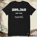 289,310 Per Year The Coach Knapp Memorial Fund Atlanta Falcons t-shirt