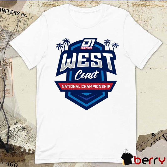 2nd Annual West Coast Youth Football National Championships December 20-22 2024 t-shirt