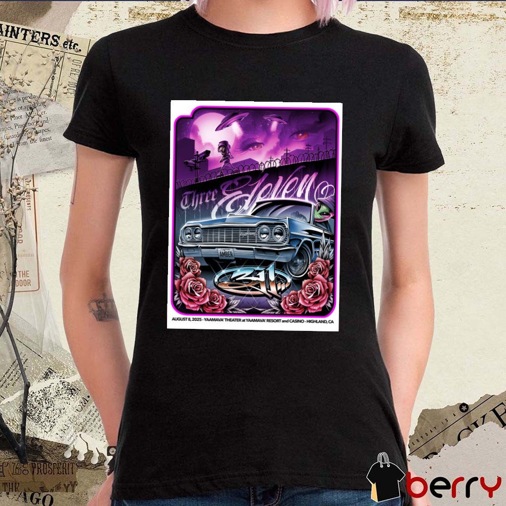 311 August 8 2025 at the Yaamava’ Theater at Yaamava’ Resort and Casino in Highland, CA Poster t-shirt