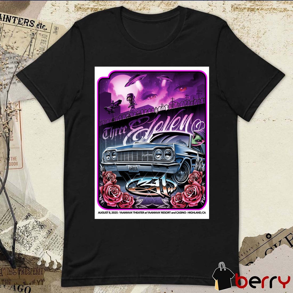 311 August 8 2025 at the Yaamava’ Theater at Yaamava’ Resort and Casino in Highland, CA Poster t-shirt
