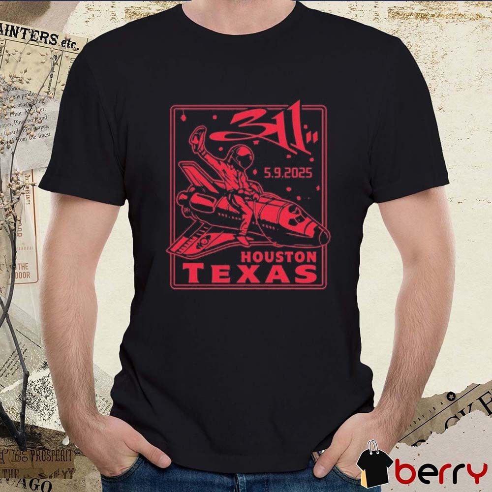 311 Houston Texas May 9 2025 Tour t-shirt