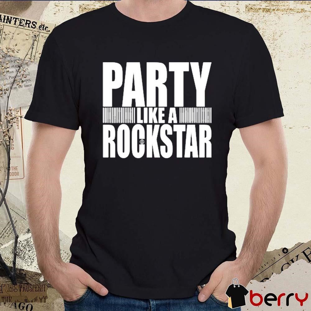 6Arelyhuman Wearing Party Like A Rockstar t-shirt