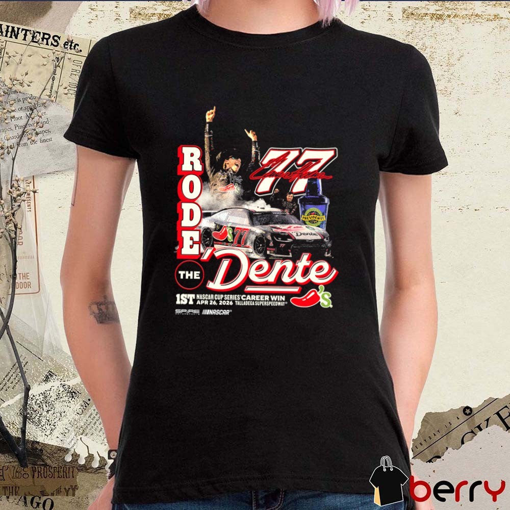 77 Carson Hocevar Chilis Talladega Win 2026 NASCAR Cup Series t-shirt