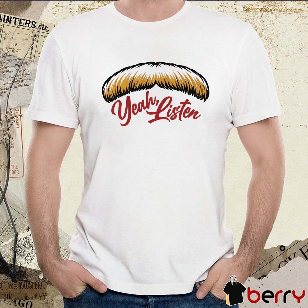 96.5 The Fan Fescoe and Dusty Yeah Listen t-shirt