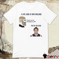 A Live Look At New England Thank You For Changing My Life You’re Welcome Drake Maye t-shirt