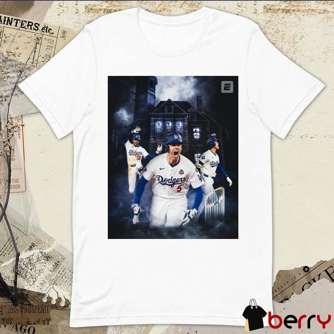 A Thrilling October For The Ages The LA Dodgers Are World Series Champions MLB Poster Shirt