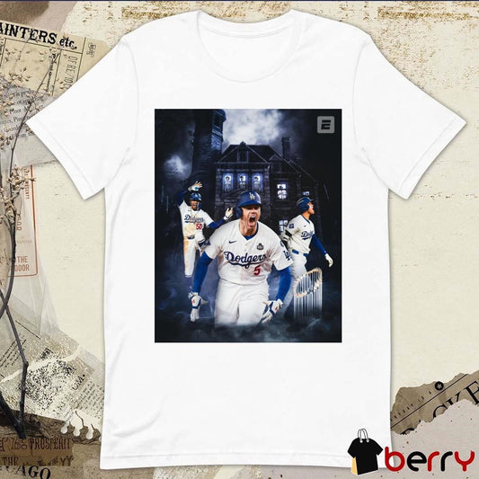 A Thrilling October For The Ages The LA Dodgers Are World Series Champions MLB Poster Shirt