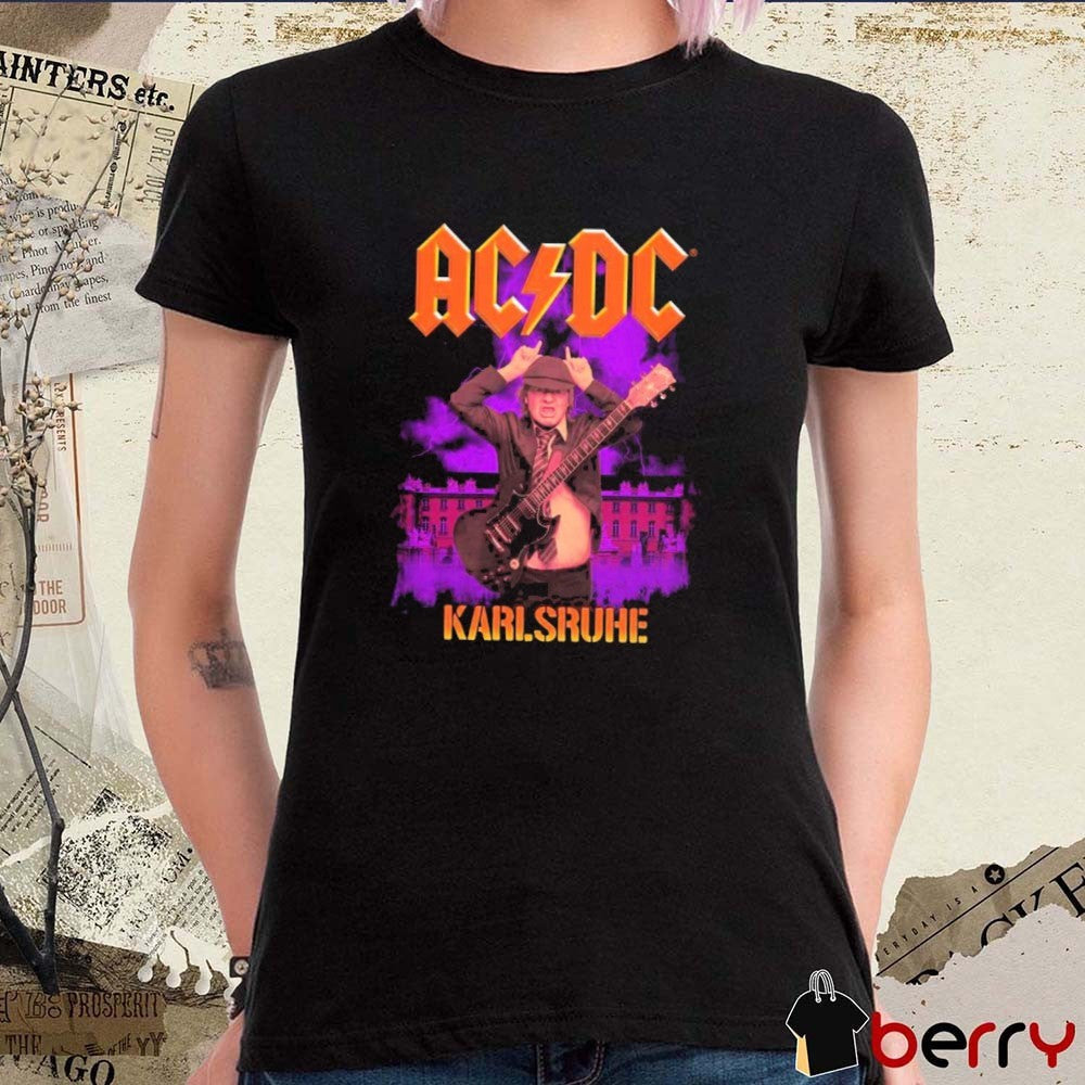 AC DC Karlsruhe Messe PWR UP Event Tour Let There Be Rock August 17 2025 t-shirt