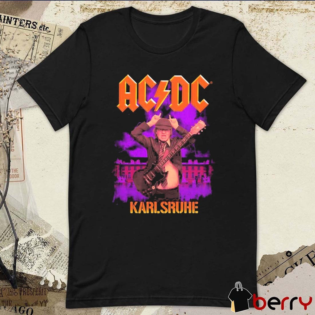 AC DC Karlsruhe Messe PWR UP Event Tour Let There Be Rock August 17 2025 t-shirt