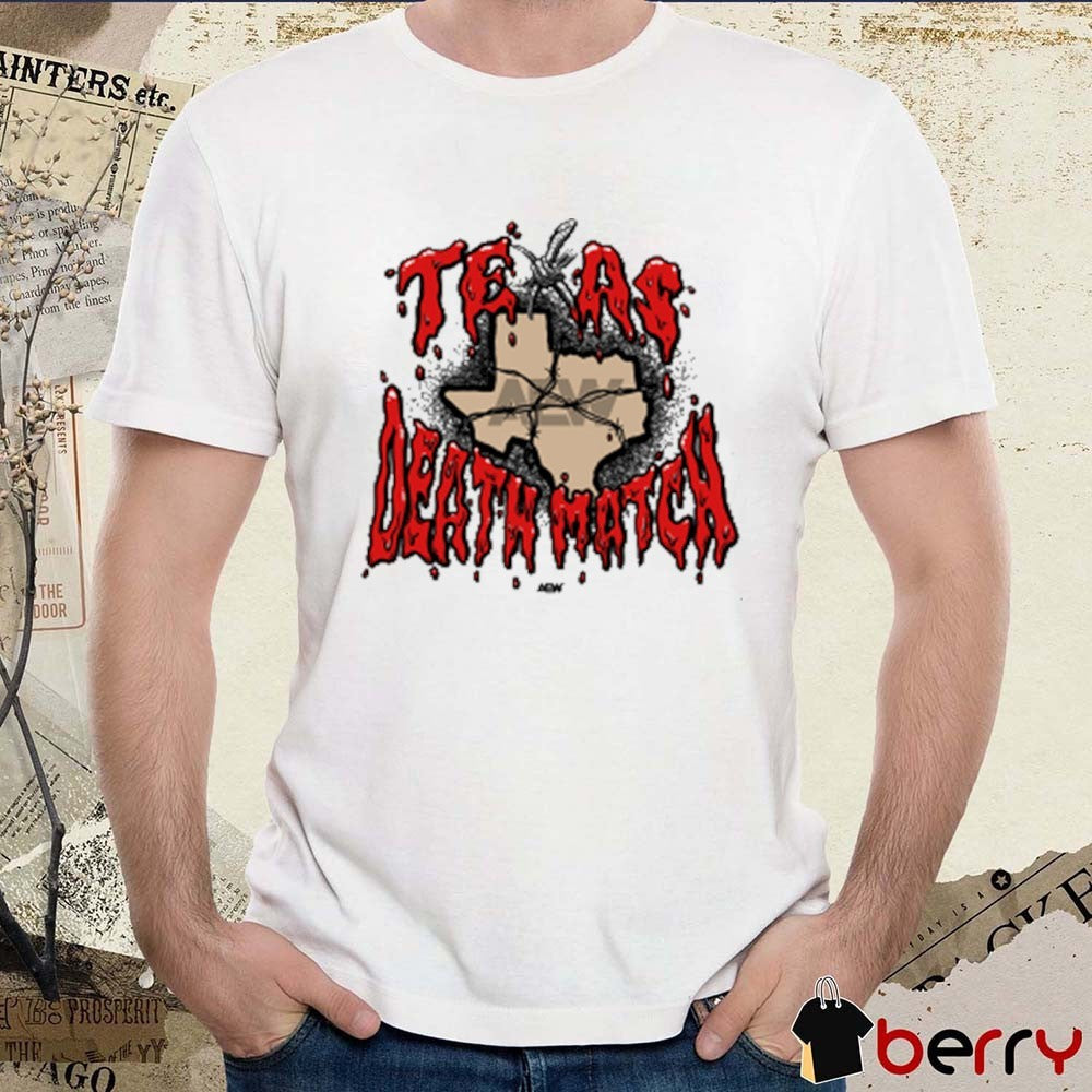 AEW All In Texas Texas Death Match Rules No Time Limit No Disqualifications t-shirt