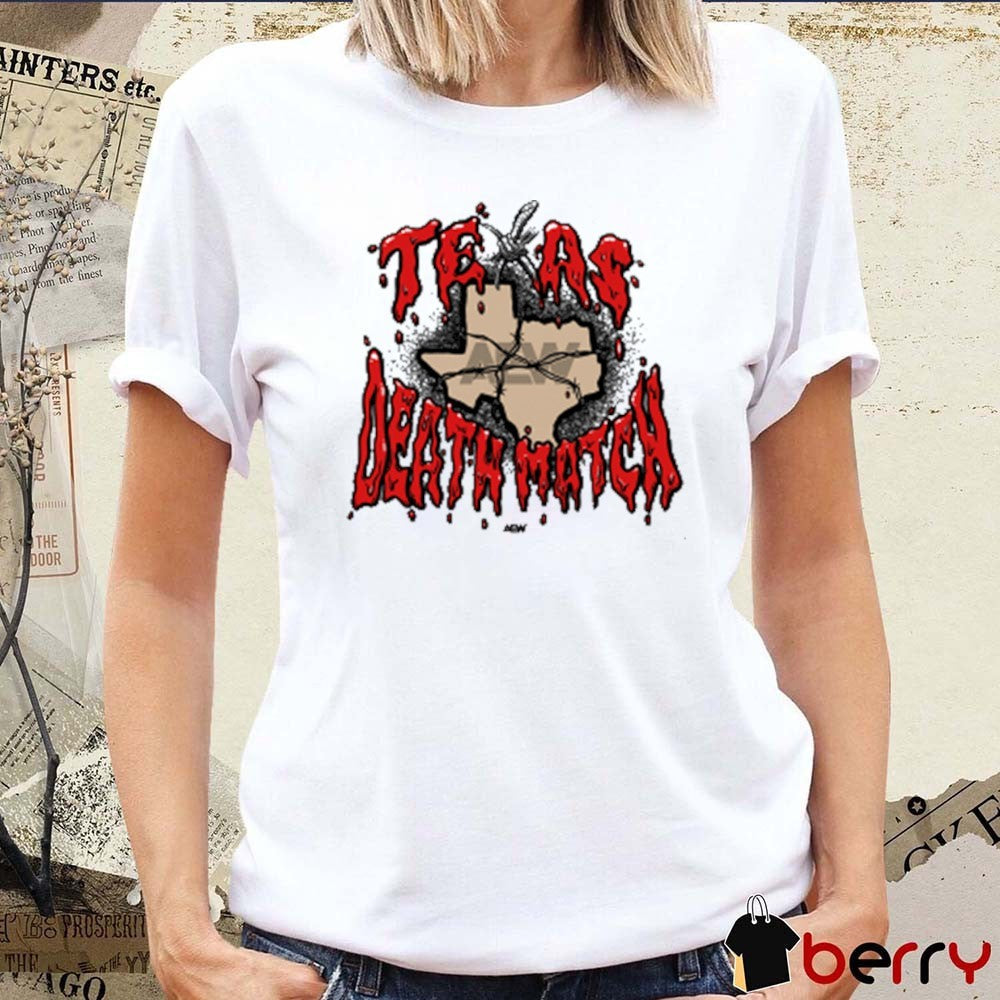 AEW All In Texas Texas Death Match Rules No Time Limit No Disqualifications t-shirt