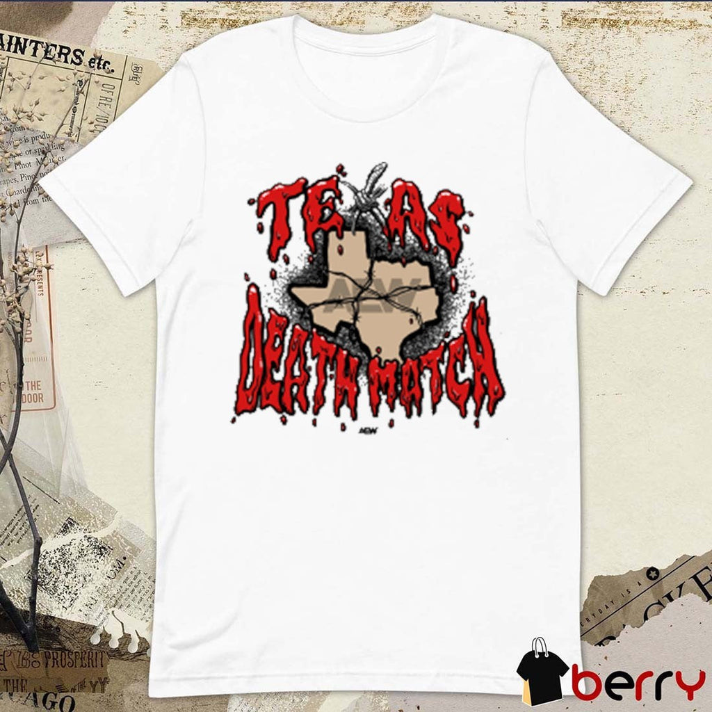 AEW All In Texas Texas Death Match Rules No Time Limit No Disqualifications t-shirt
