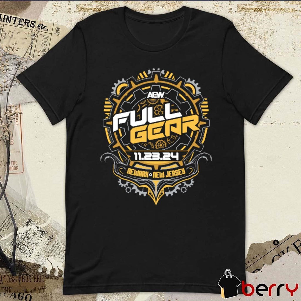 AEW Full Gear 11 23 2024 Event Newark New Jersey t-shirt