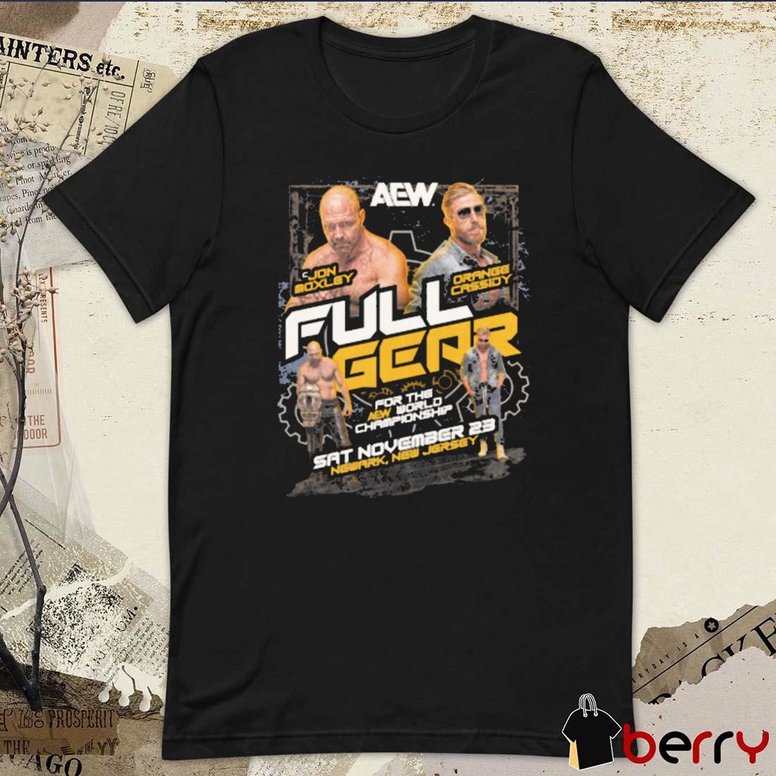 AEW Full Gear 2024 Matchup – Jon Moxley vs Orange Cassidy For The AEW World Championship Nov 23 t-shirt