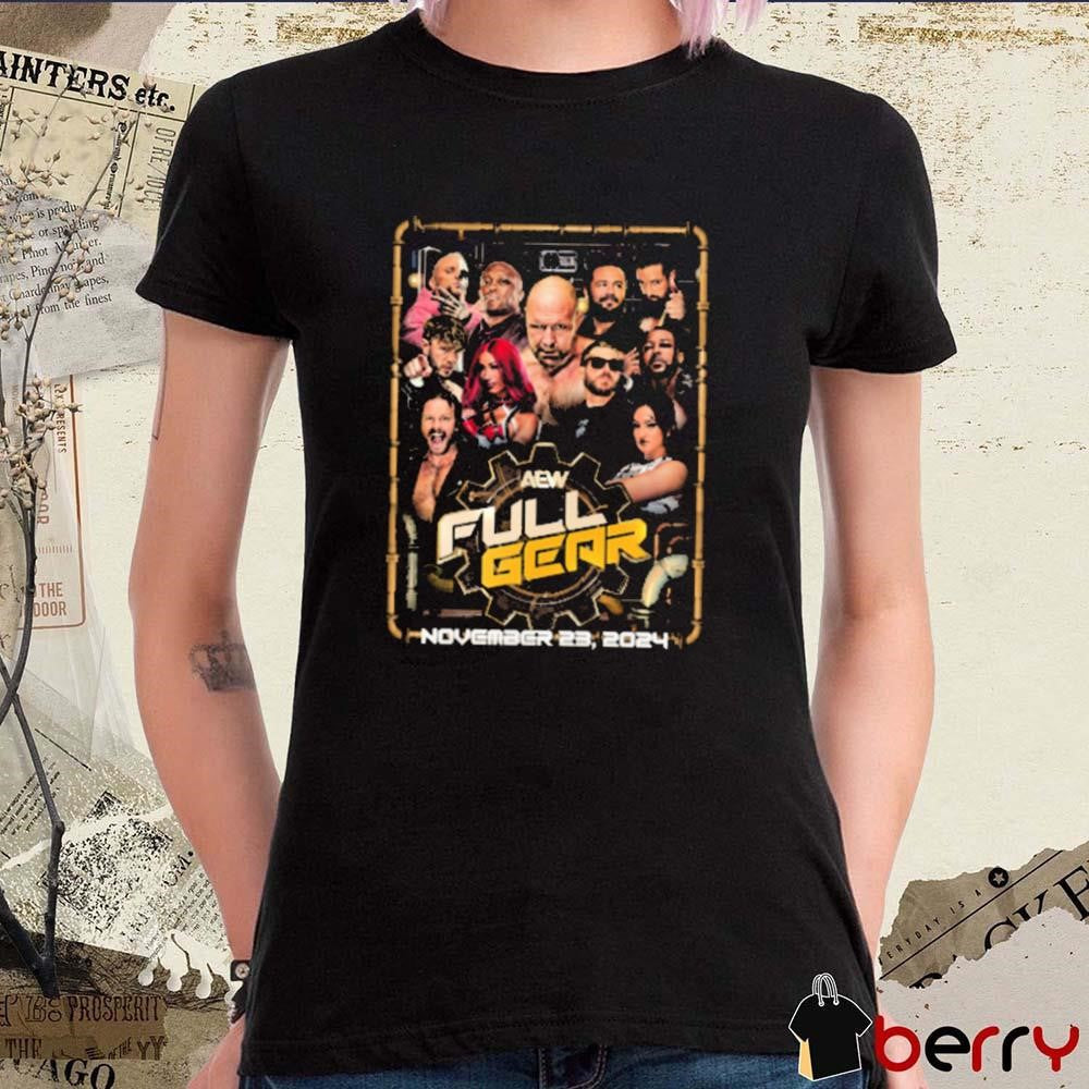 AEW Full Gear November 23 2024 Poster t-shirt