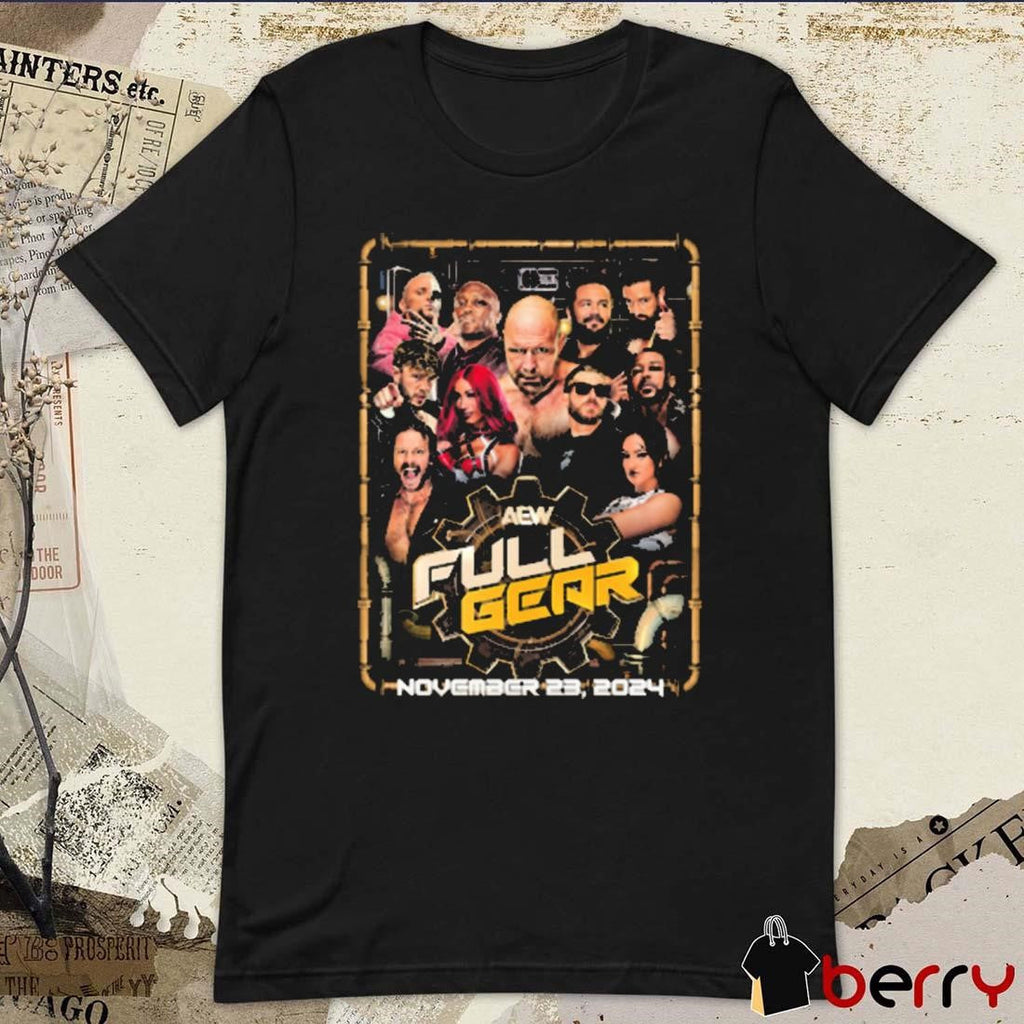 AEW Full Gear November 23 2024 Poster t-shirt